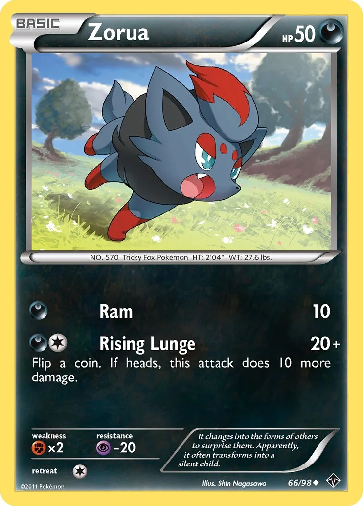 Zorua 「EPO 66/98」「EN」