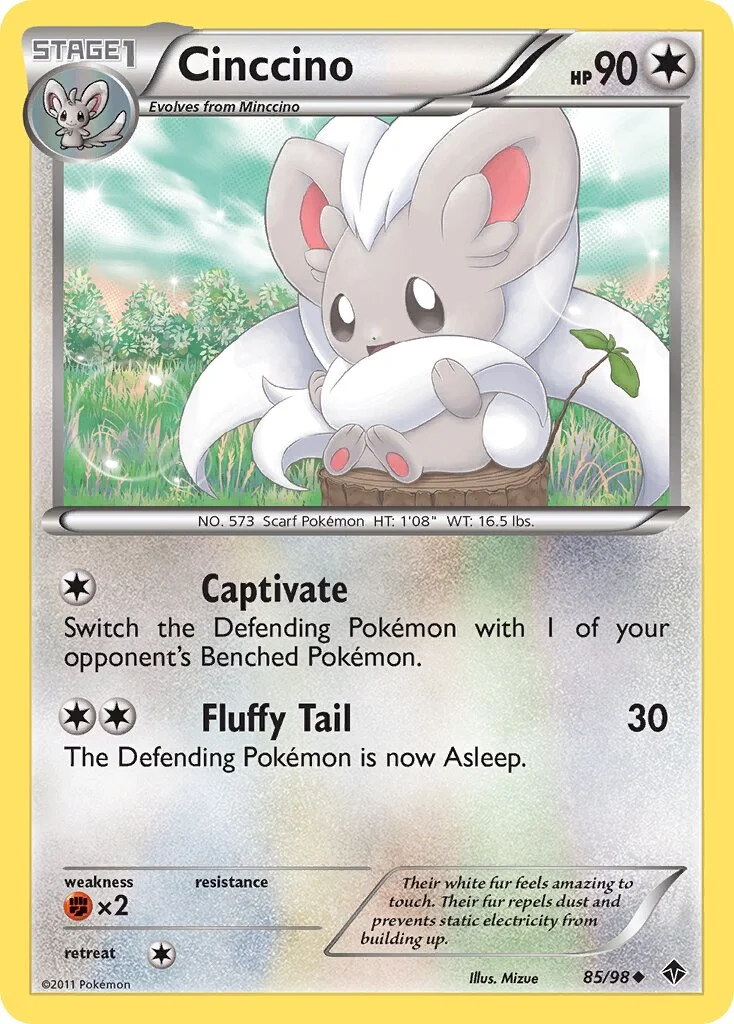 Cinccino 「EPO 85/98」「EN」