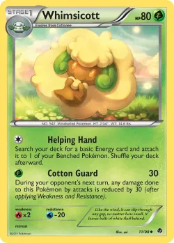 Whimsicott #11/98 · Pokémon