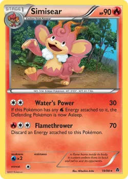 Simisear #19/98 · Pokémon
