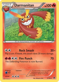 Darmanitan #21/98 · Pokémon