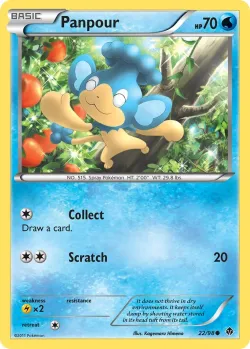 Panpour #22/98 · Pokémon
