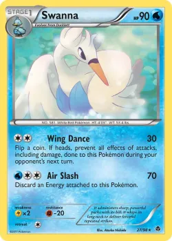 Swanna #27/98 · Pokémon