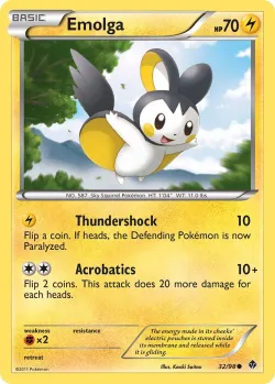 Emolga #32/98 · Pokémon