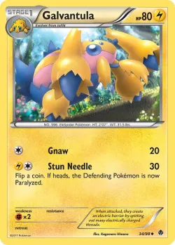 Galvantula #34/98 · Pokémon