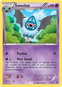Swoobat #37/98 · Pokémon