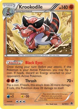 Krookodile #62/98 · Pokémon
