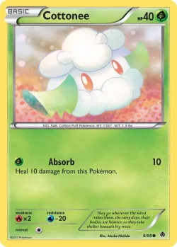 Cottonee #9/98 · Pokémon