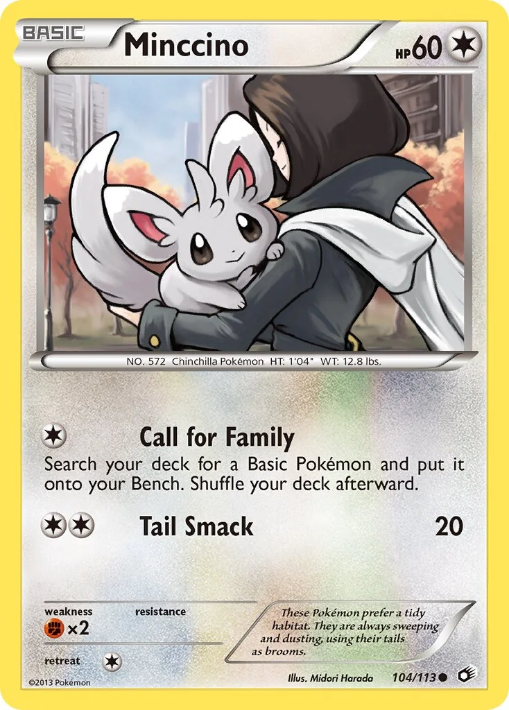Minccino 「LTR 104/113」「EN」