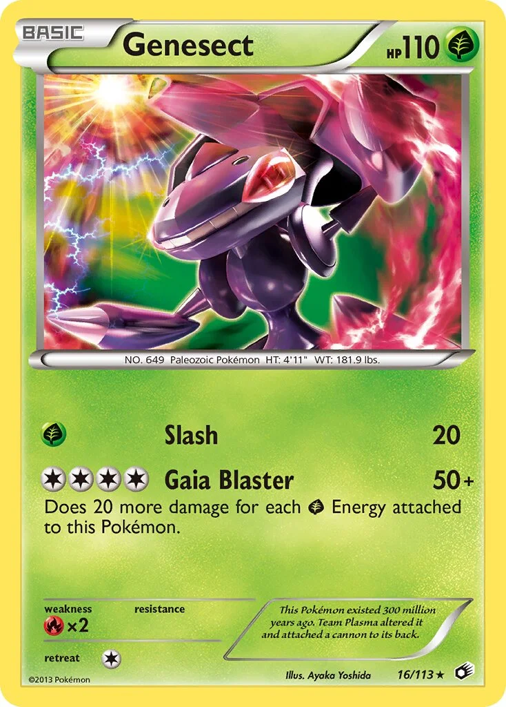 Genesect 「LTR 16/113」「EN」