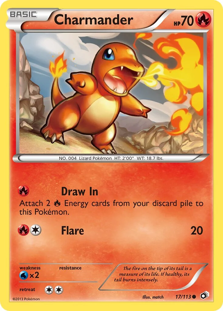 Charmander 「LTR 17/113」「EN」