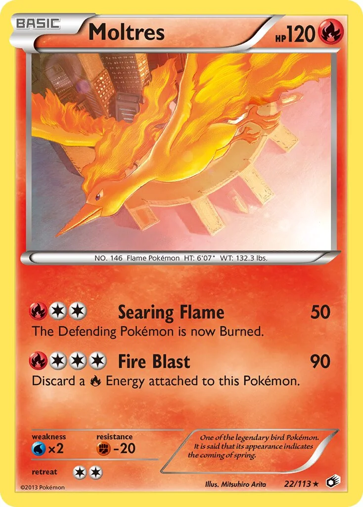 Moltres 「LTR 22/113」「EN」