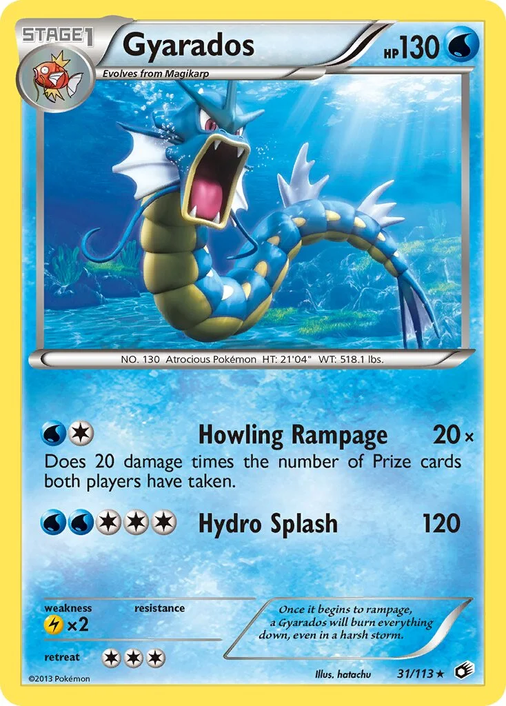 Gyarados 「LTR 31/113」「EN」