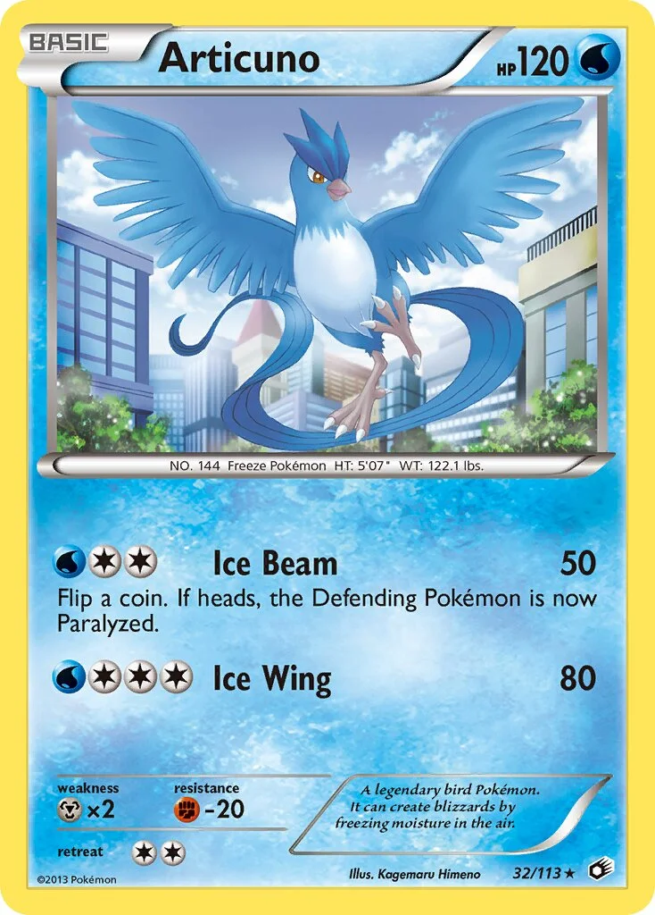 Articuno 「LTR 32/113」「EN」
