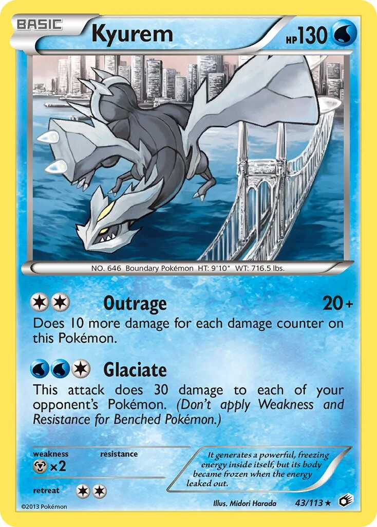 Kyurem 「LTR 43/113」「EN」