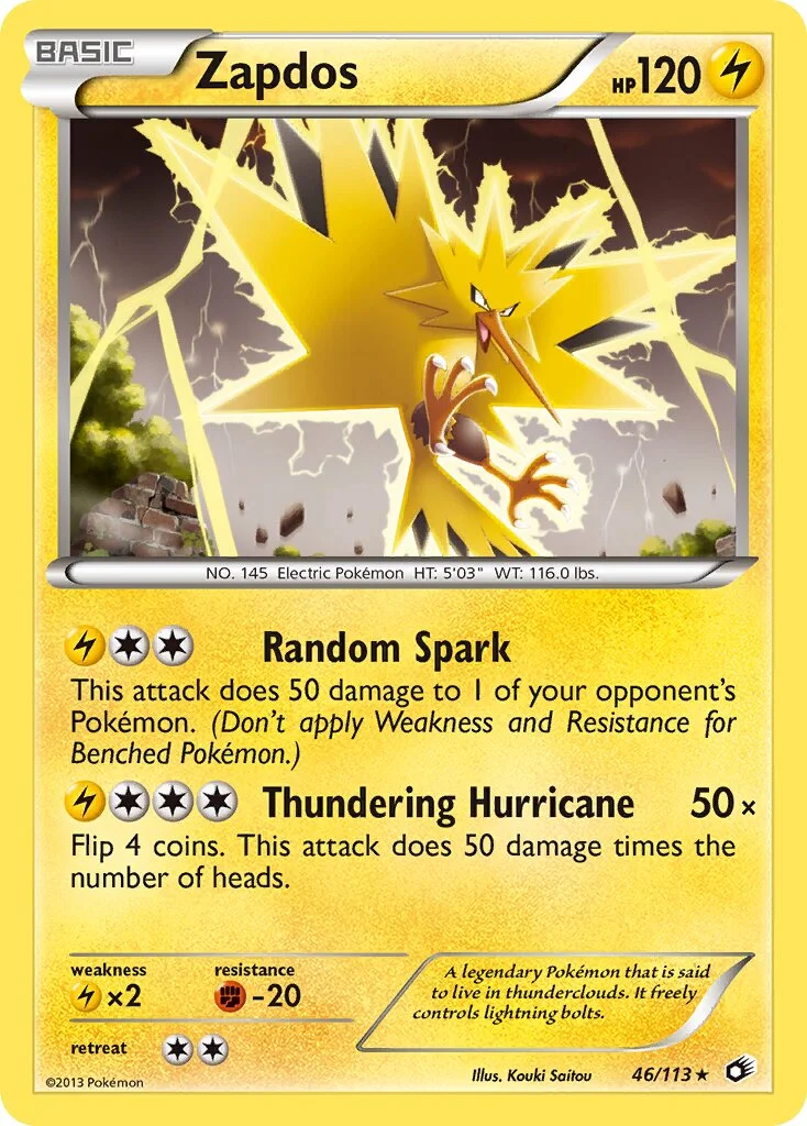 Zapdos 「LTR 46/113」「EN」