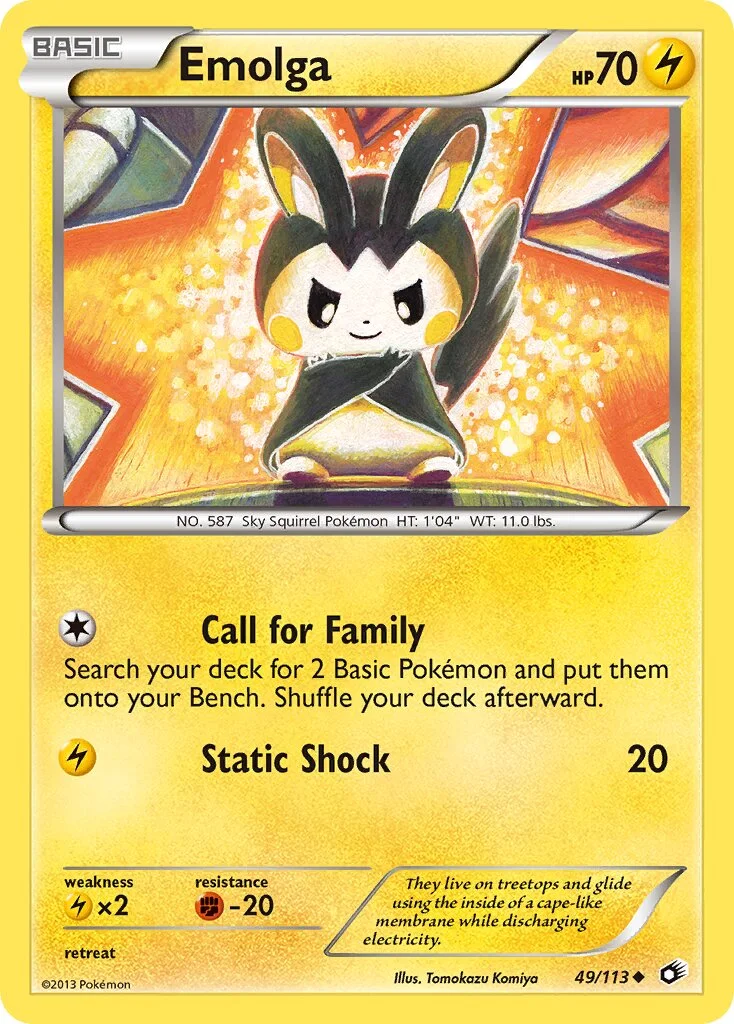 Emolga 「LTR 49/113」「EN」