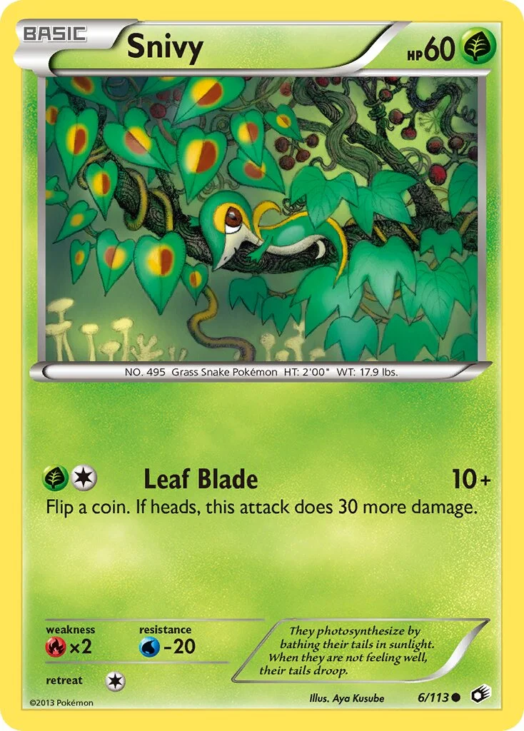 Snivy 「LTR 6/113」「EN」