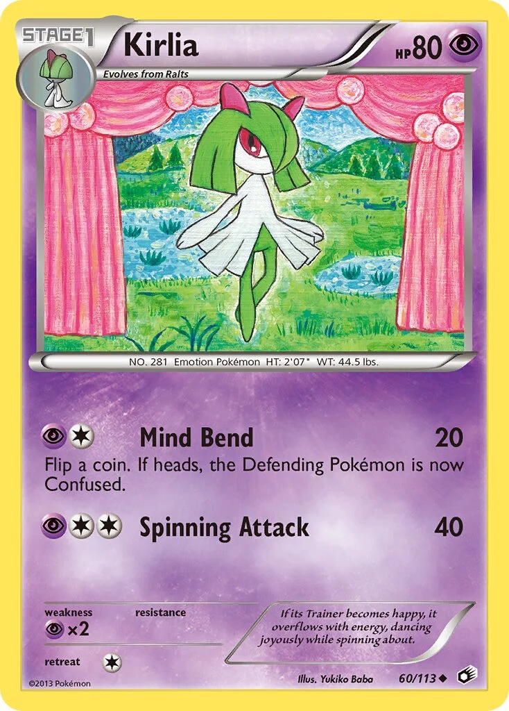 Kirlia 「LTR 60/113」「EN」