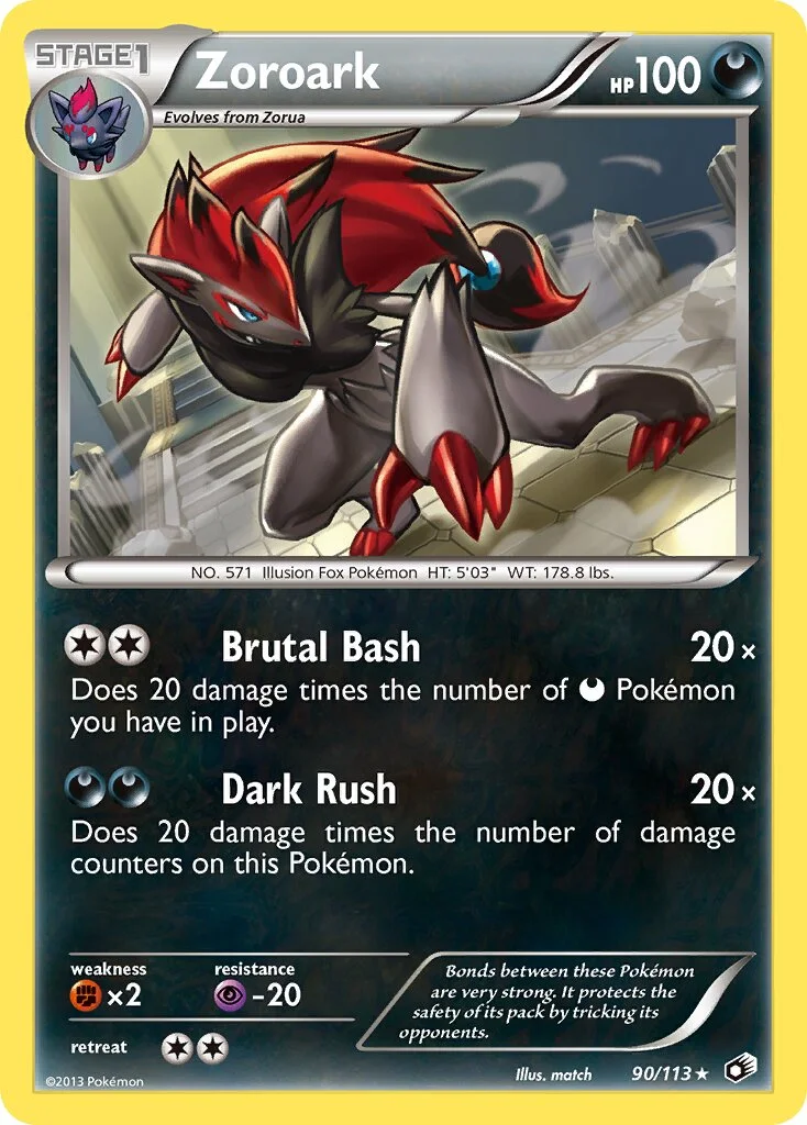 Zoroark 「LTR 90/113」「EN」