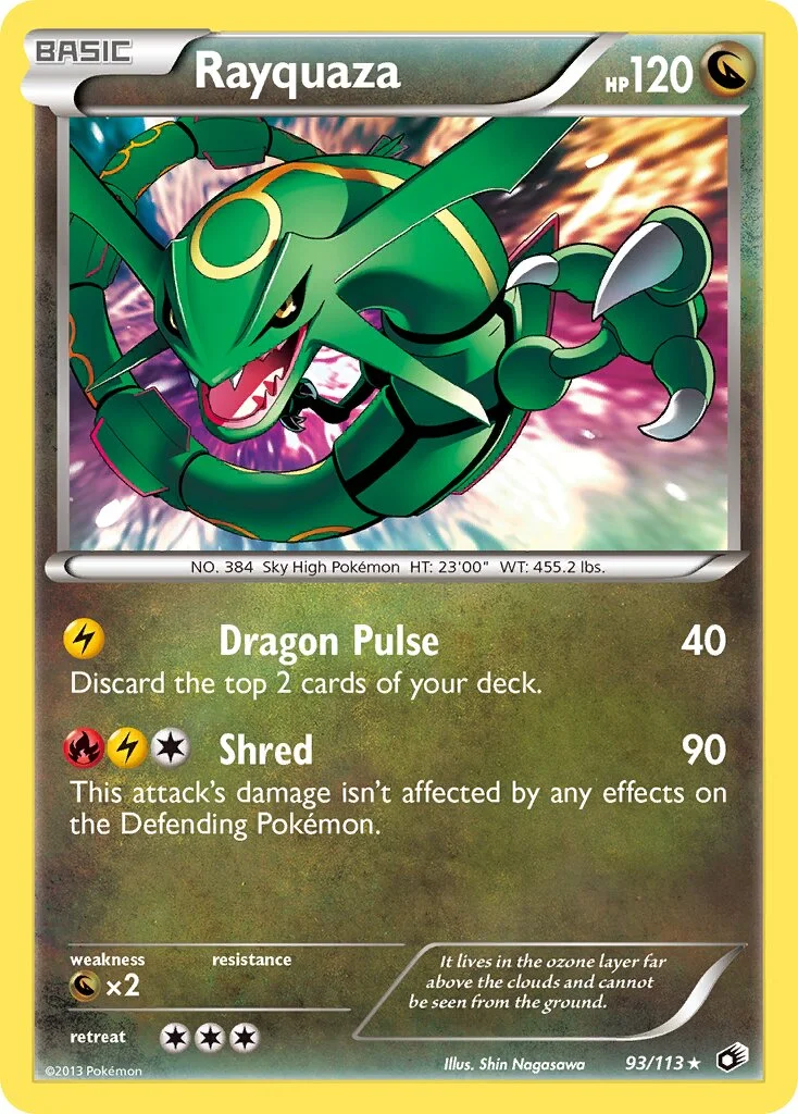 Rayquaza 「LTR 93/113」「EN」