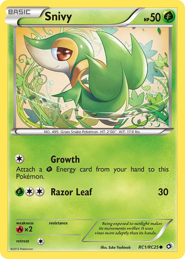 Snivy 「LTR RC1/RC25」「EN」
