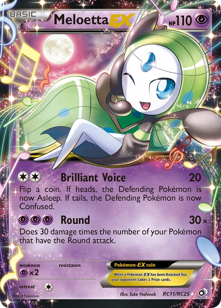 Meloetta-EX 「LTR RC11/RC25」「EN」