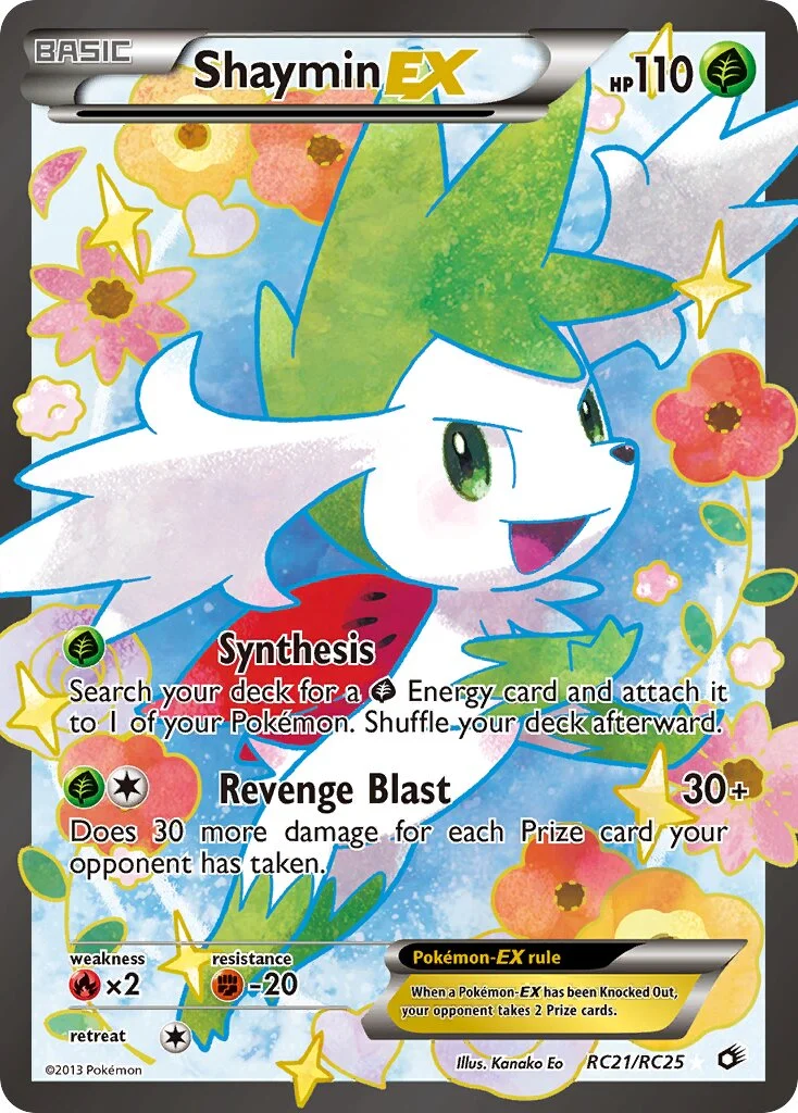 Shaymin-EX 「LTR RC21/RC25」「EN」