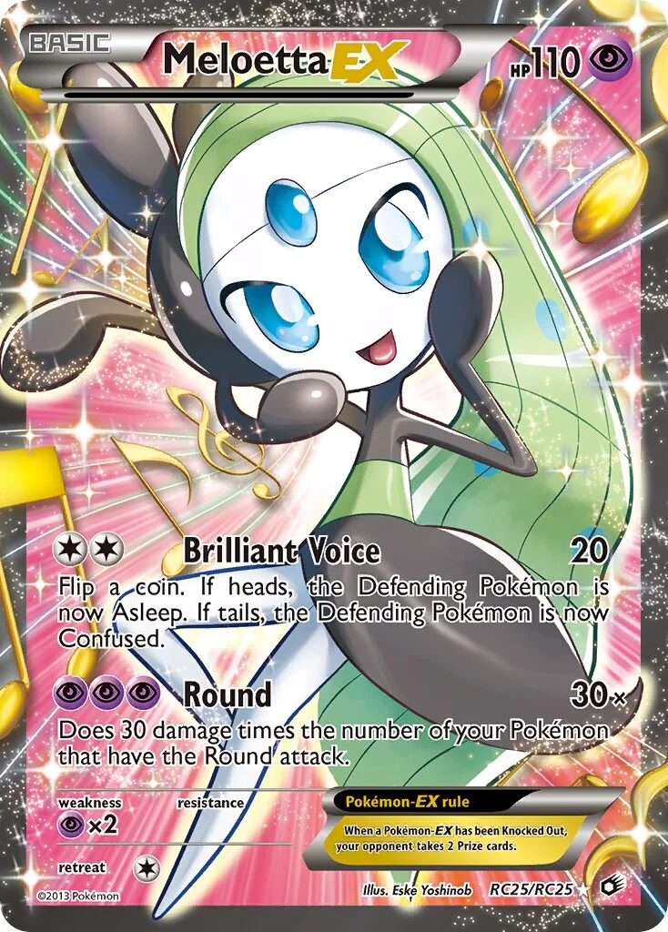 Meloetta-EX 「LTR RC25/RC25」「EN」