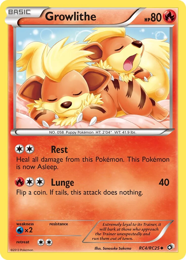 Growlithe 「LTR RC4/RC25」「EN」