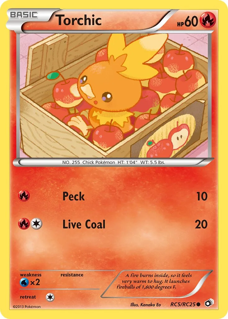 Torchic 「LTR RC5/RC25」「EN」