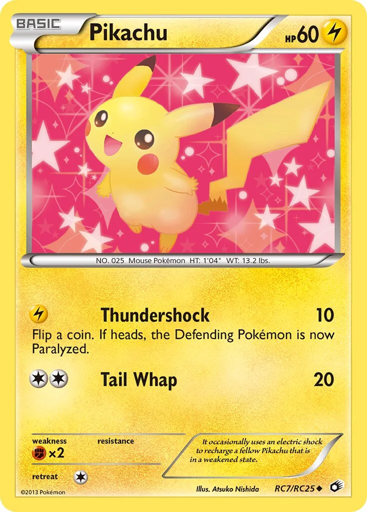 Pikachu 「LTR RC7/RC25」「EN」