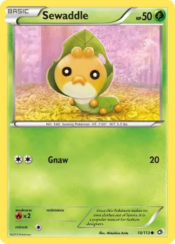 Sewaddle #10/113 · Pokémon