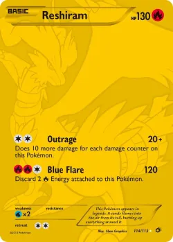 Reshiram 「LTR 114/113」「EN」