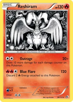 Reshiram #28/113 · Pokémon