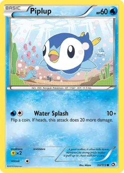 Piplup #33/113 · Pokémon