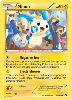 Minun #48/113 · Pokémon