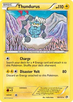 Thundurus #50/113 · Pokémon