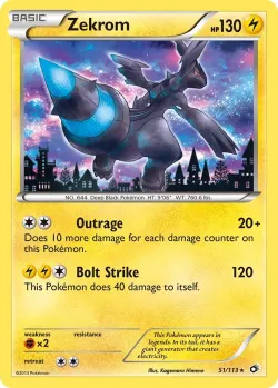 Zekrom #51/113 · Pokémon