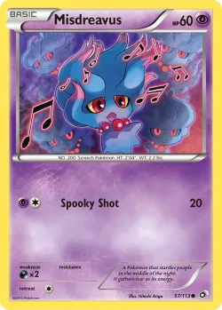 Misdreavus #57/113 · Pokémon