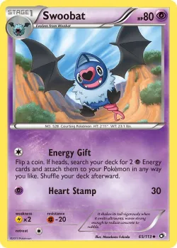 Swoobat #65/113 · Pokémon