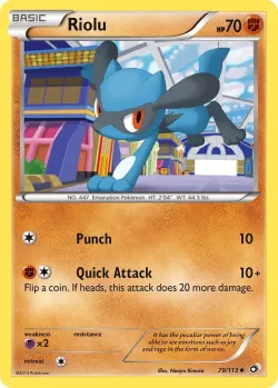 Riolu #79/113 · Pokémon
