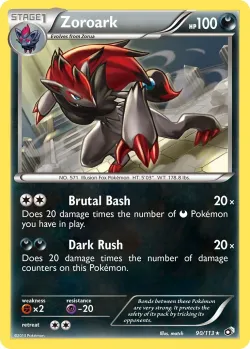 Zoroark #90/113 · Pokémon
