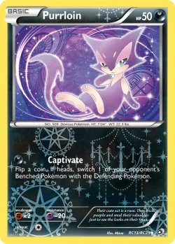 Purrloin #RC13/RC25 · Pokémon