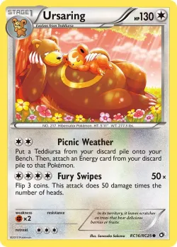 Ursaring #RC16/RC25 · Pokémon