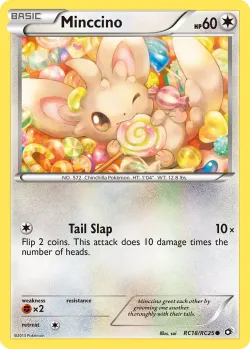 Minccino #RC18/RC25 · Pokémon