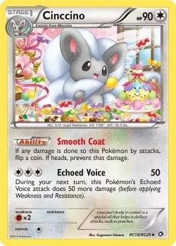 Cinccino #RC19/RC25 · Pokémon