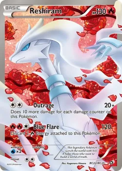 Reshiram #RC22/RC25 · Pokémon
