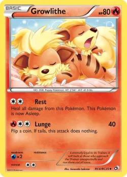 Growlithe #RC4/RC25 · Pokémon