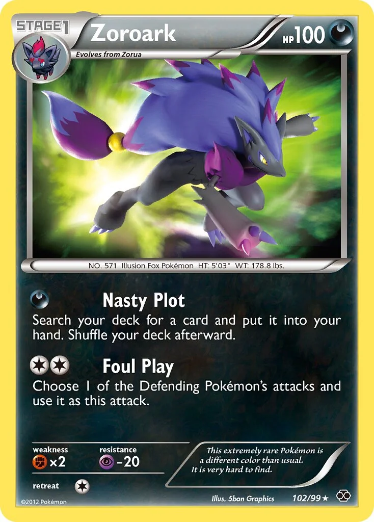 Zoroark 「NXD 102/99」「EN」